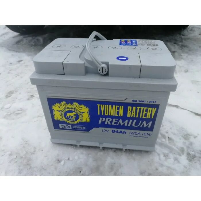 Ампер 64. Tyumen Battery Premium 6ст-64l 620а. Тюменский аккумулятор премиум 64. Аккумулятор Tyumen Battery 64 Ач. 6ст-64l "Tyumen Battery" Premium Тип клемм.