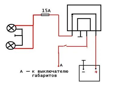 Как подсоединить противотуманки на ваз