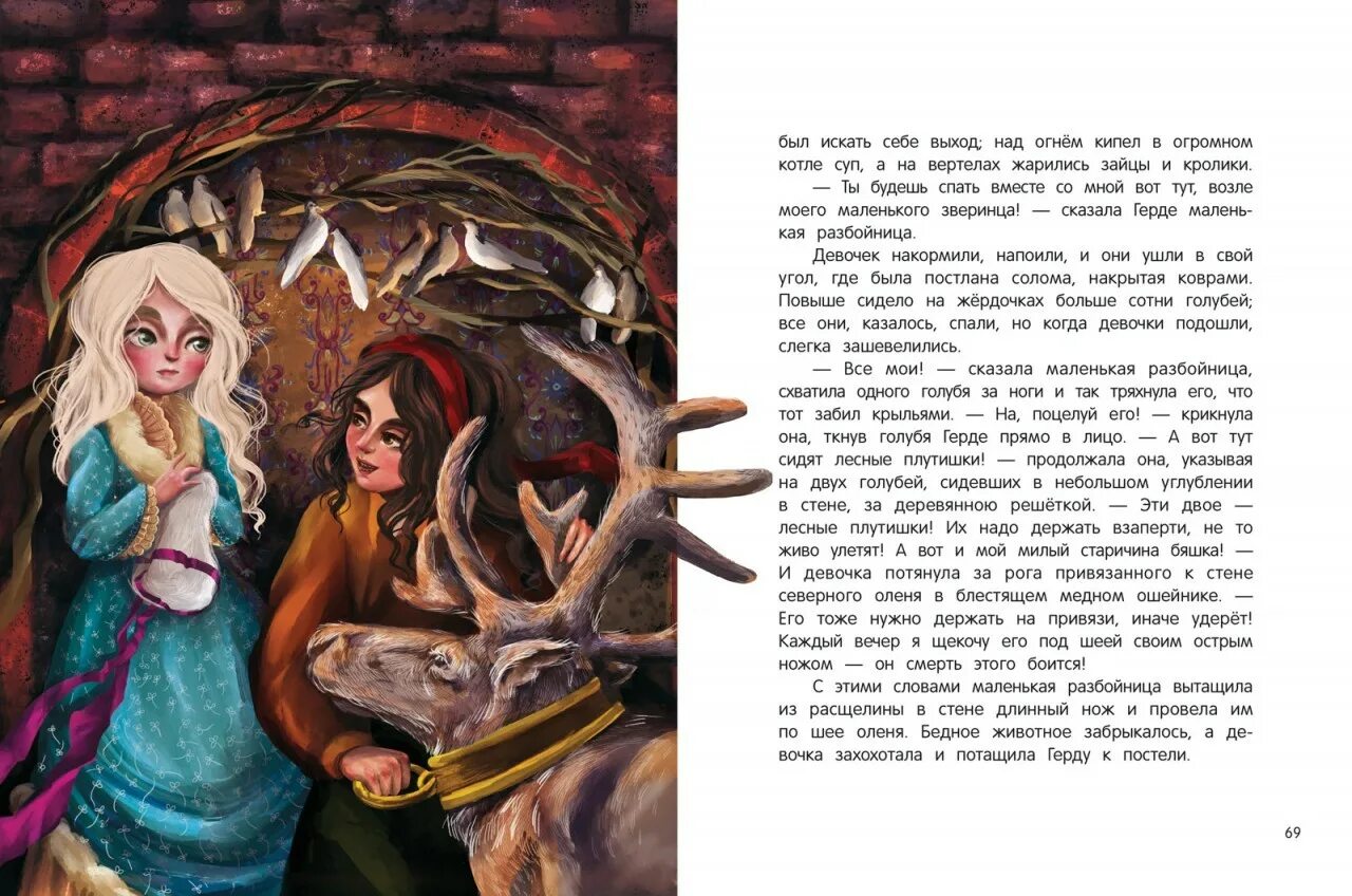 Снежная королева ханс кристиан андерсен читать кратко. Снежная королева г х андерсен маленькая разбойница.