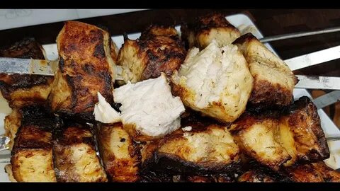 Шашлык из карпа