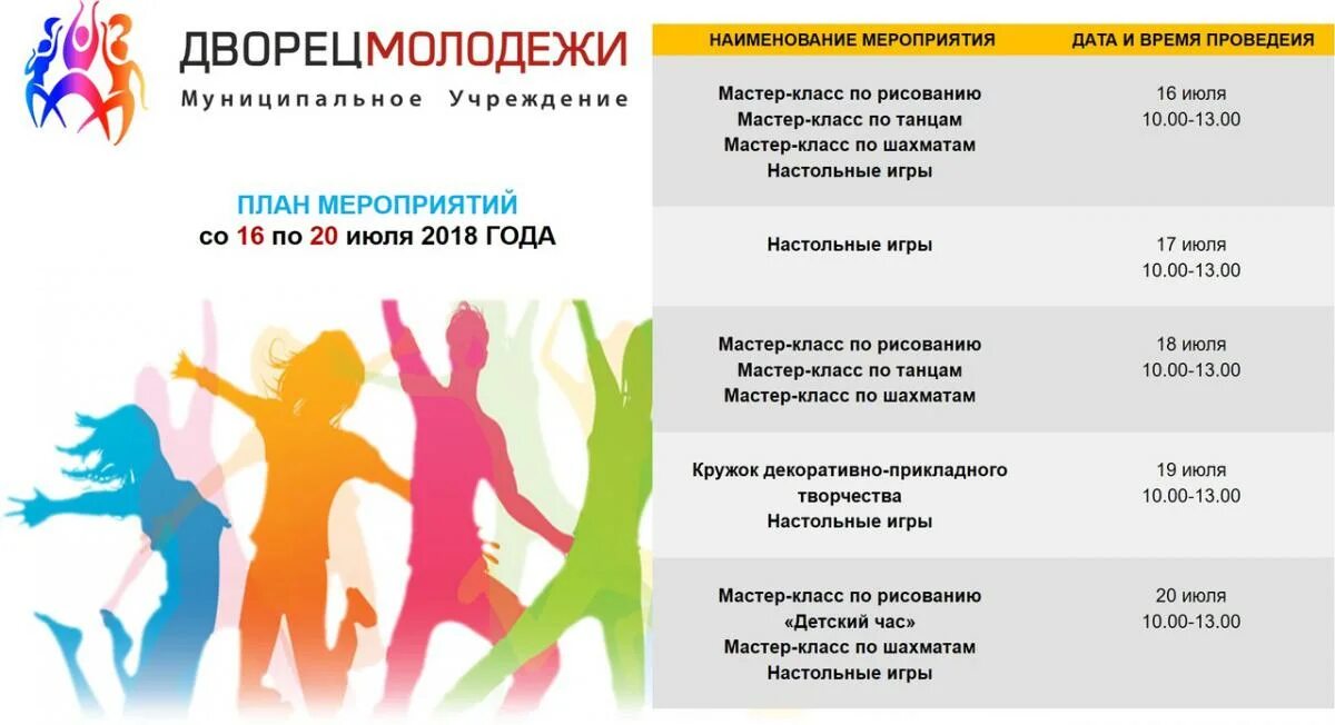 Дворец молодежи подольск афиша. Мероприятия кружков. мастер класс название мероприятия. дворец молодежи подольск кружки. дворец творчества молодежи подольск.