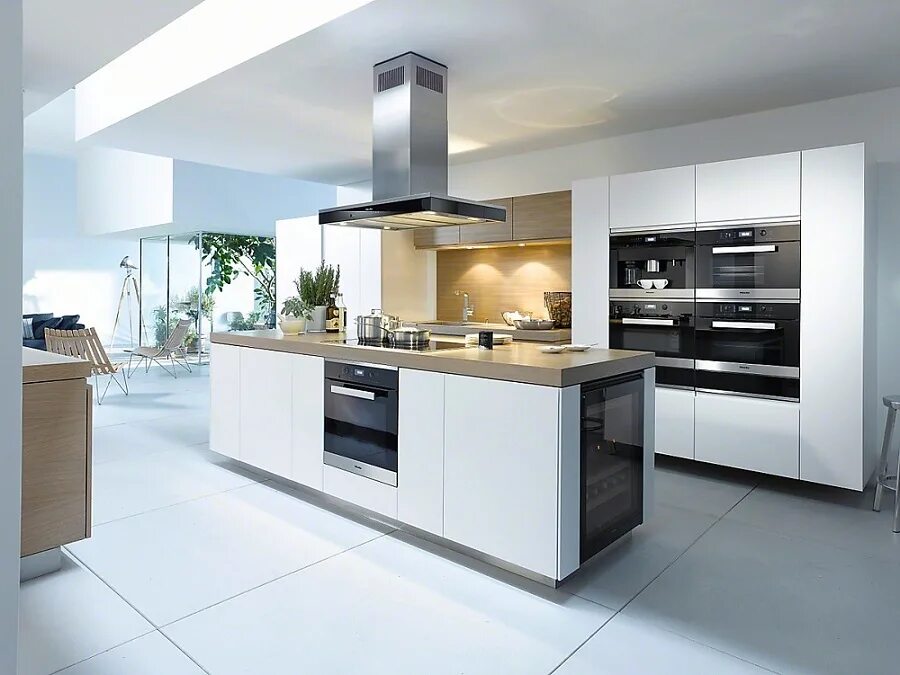 Кухни без встраиваемой техники. Miele cva6401. Встраиваемая техника для кухни Miele. Встроенная техника Miele. Miele da6698w OBSW.