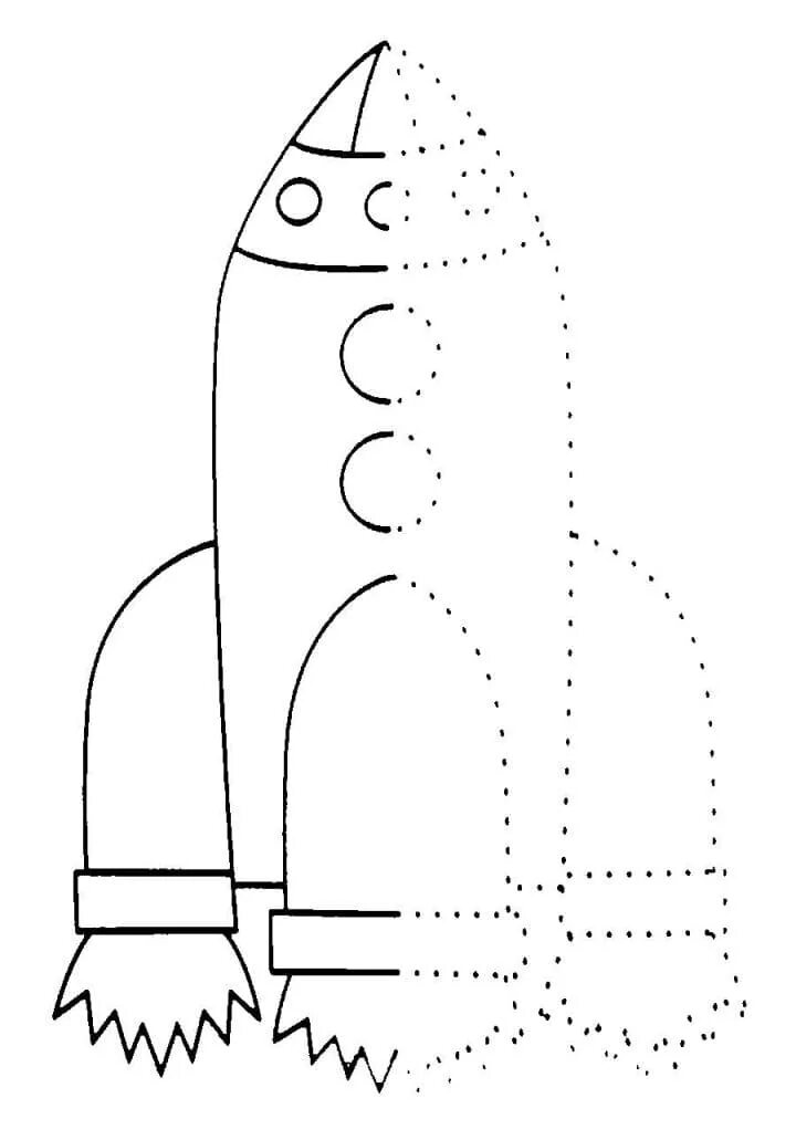 Ракета раскраска. Ракета раскраска для детей. Космос раскраска для детей. Ракета по точкам для дошкольников.