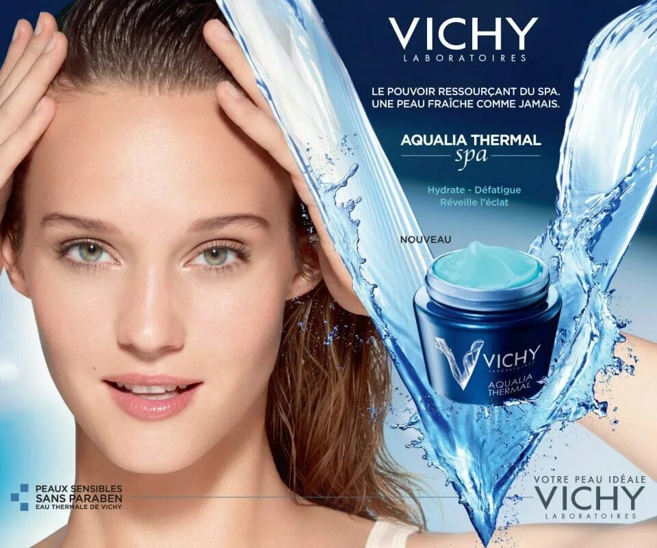 Реклама виши. Vichy реклама. Виши косметика реклама. Реклама косметики Vichy. Реклама крема виши.