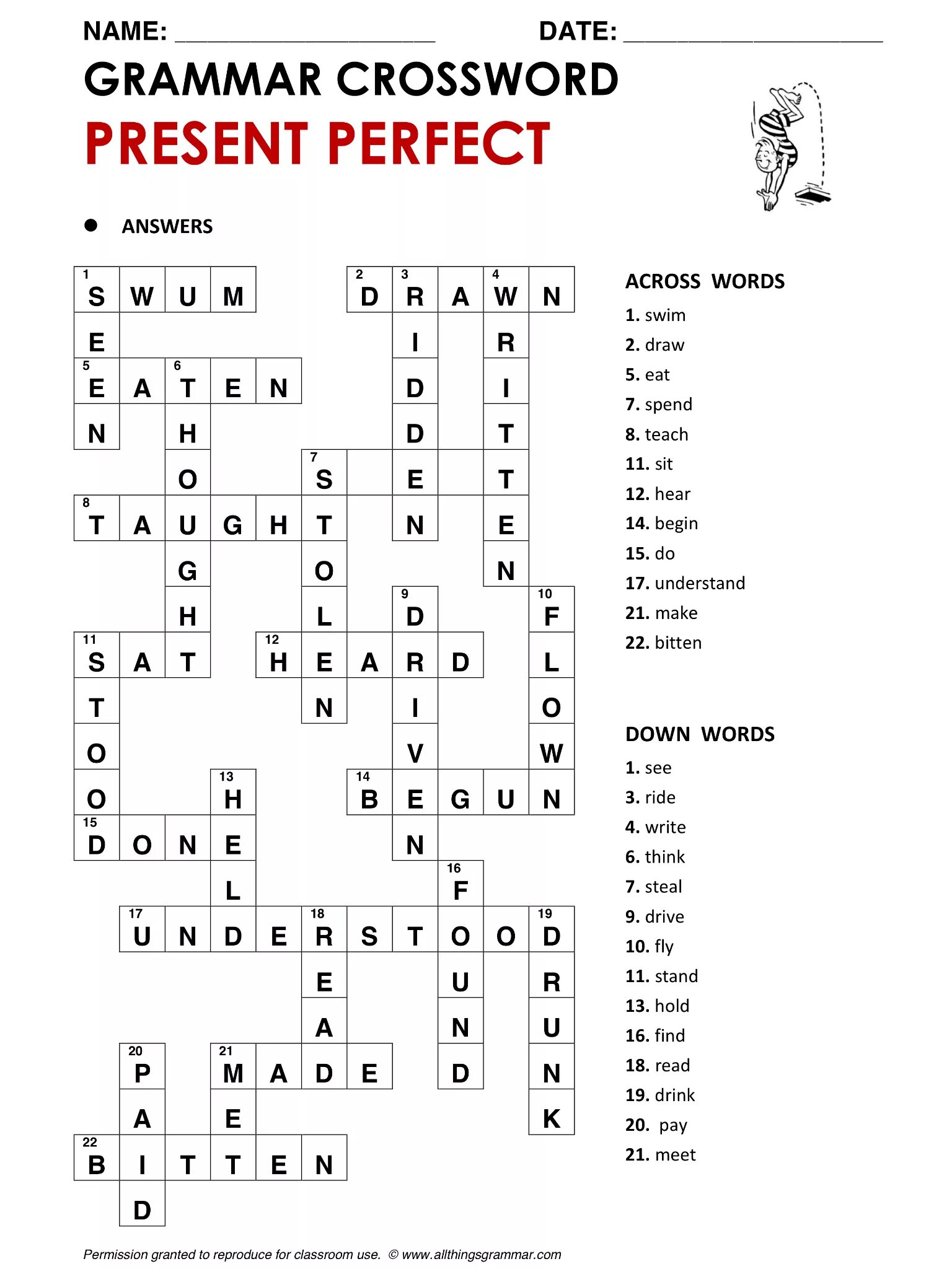 Simpler crossword. Кроссворд на тему неправильные глаголы. Кроссворд на тему present perfect. Кроссворд английский present. Present simple кроссворд.