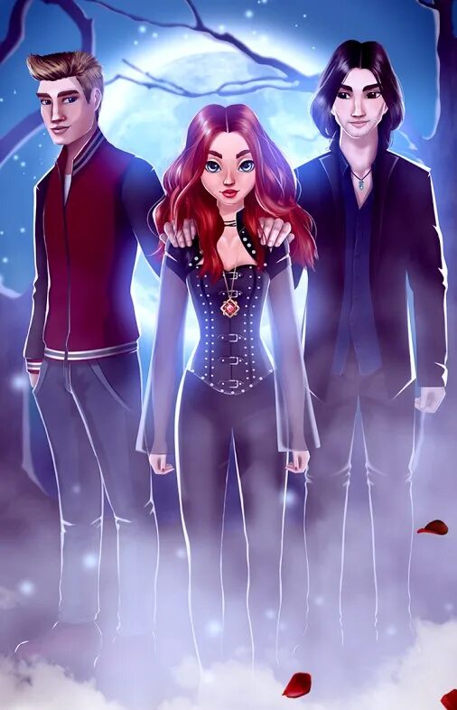 Vampire Love story игра. Новелла Vampire Love story.