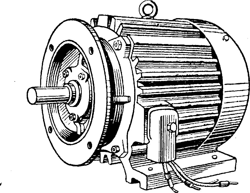 Трехфазный электрический двигатель. Асинхронный двигатель 4ak160. Ротор трехфазного асинхронного двигателя. Электродвигатель переменного тока ротор асинхронного тока. Асинхронный двигатель с фазным ротором.