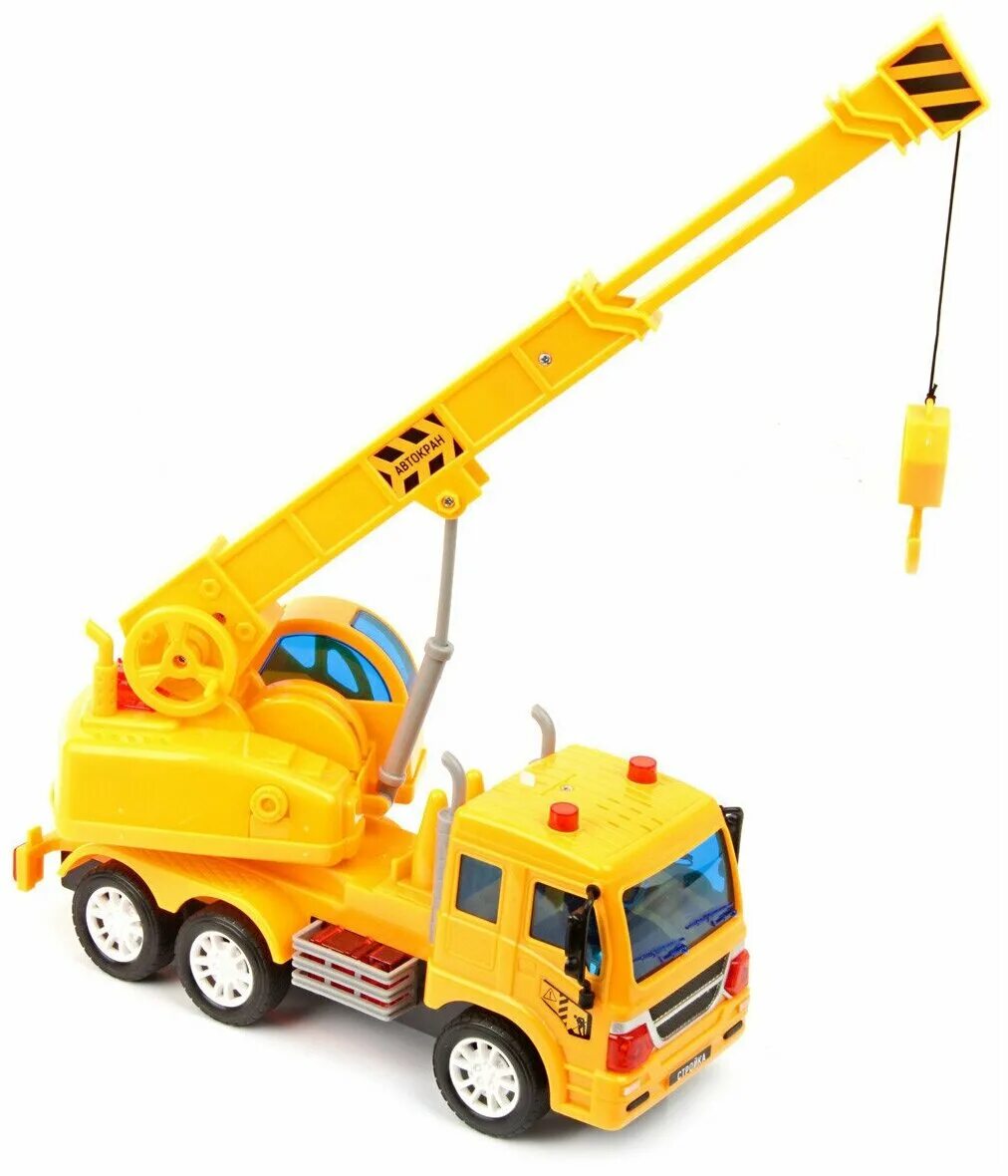 Автокран. 55613 полесье. "строительные подъемные машины" модель 732413. Кран игрушка. Подъемный кран yako минимания строительная техника.