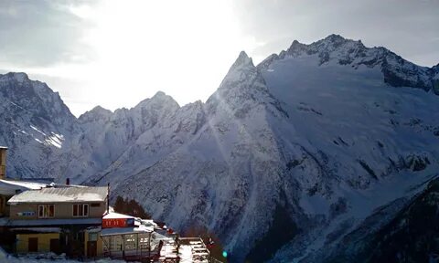 Старые фото домбая
