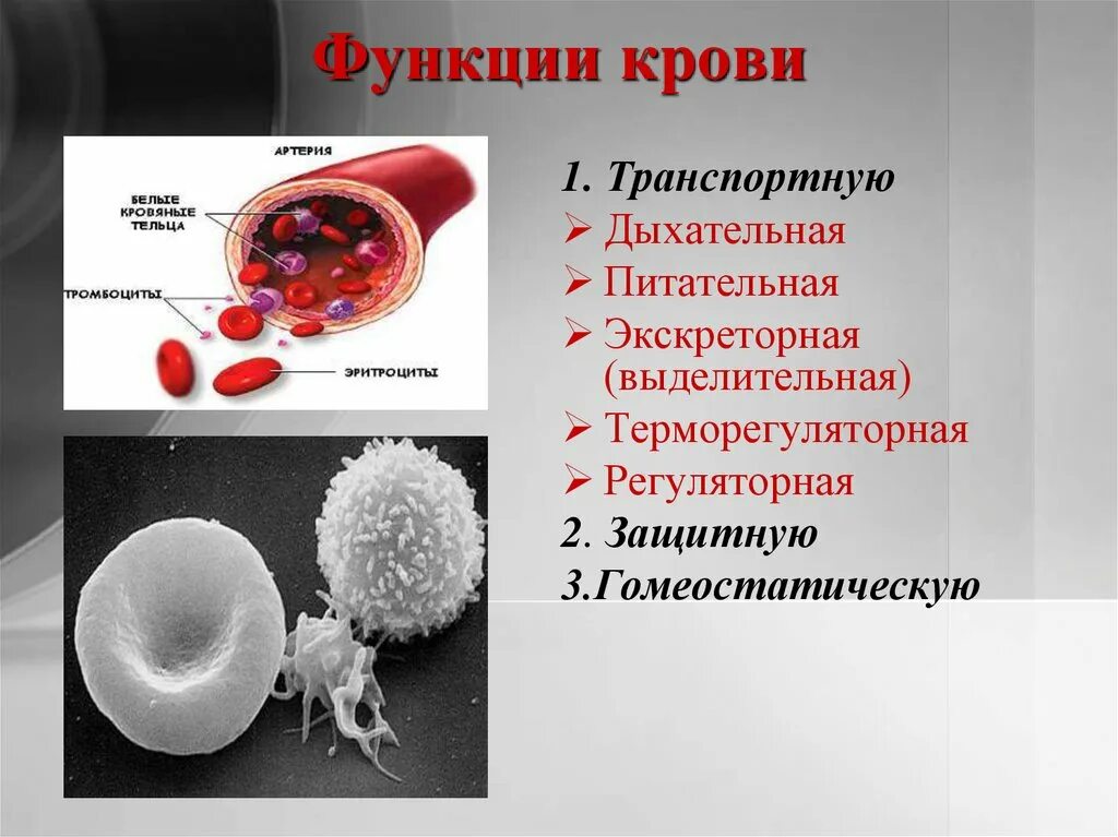 Изменения тромбоцитов