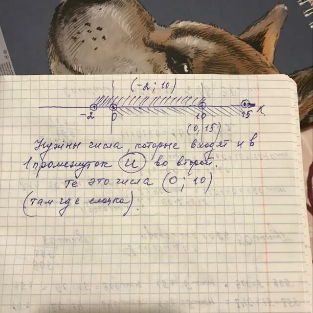 Используя координатную прямую найти пересечение промежутков. Используя координатную прямую найти пересечение промежутков