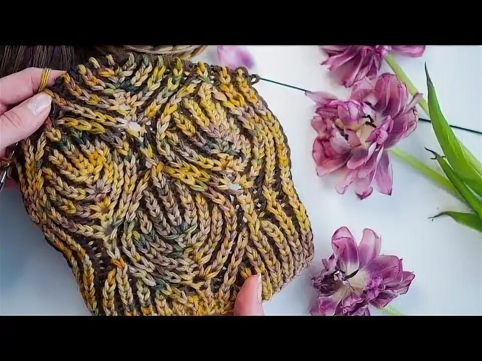 Техника бриошь крючком. Шарф спицами техника Бриошь.