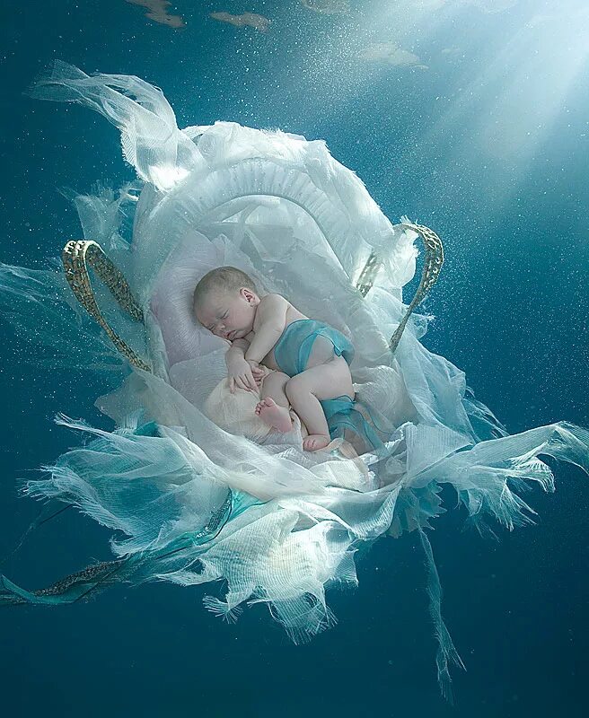 Новое рождение души. Фотограф Зена Холлоуэй. Зена Холлоуэй дети под водой. Фотограф Зена Холлоуэй дети под водой. Рождение ангела.