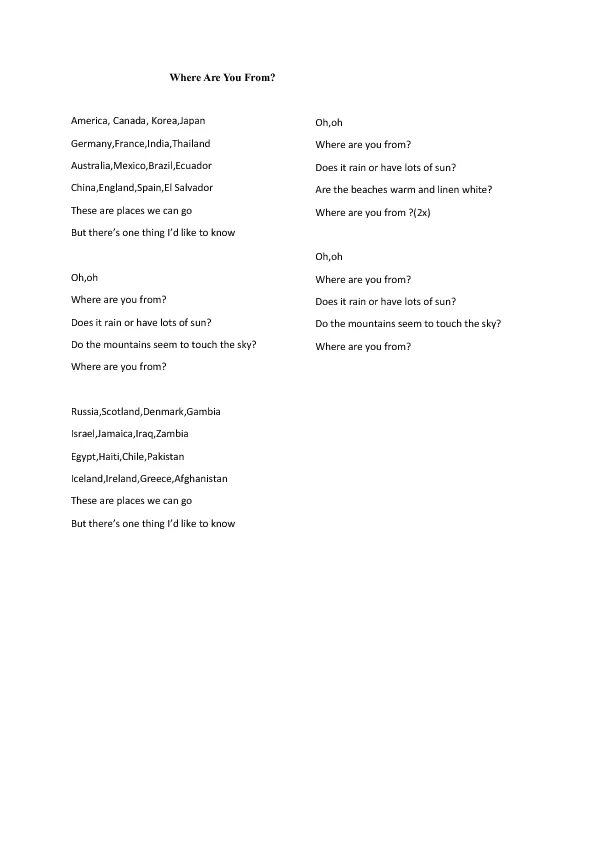 Песня where are you. Песня where are you