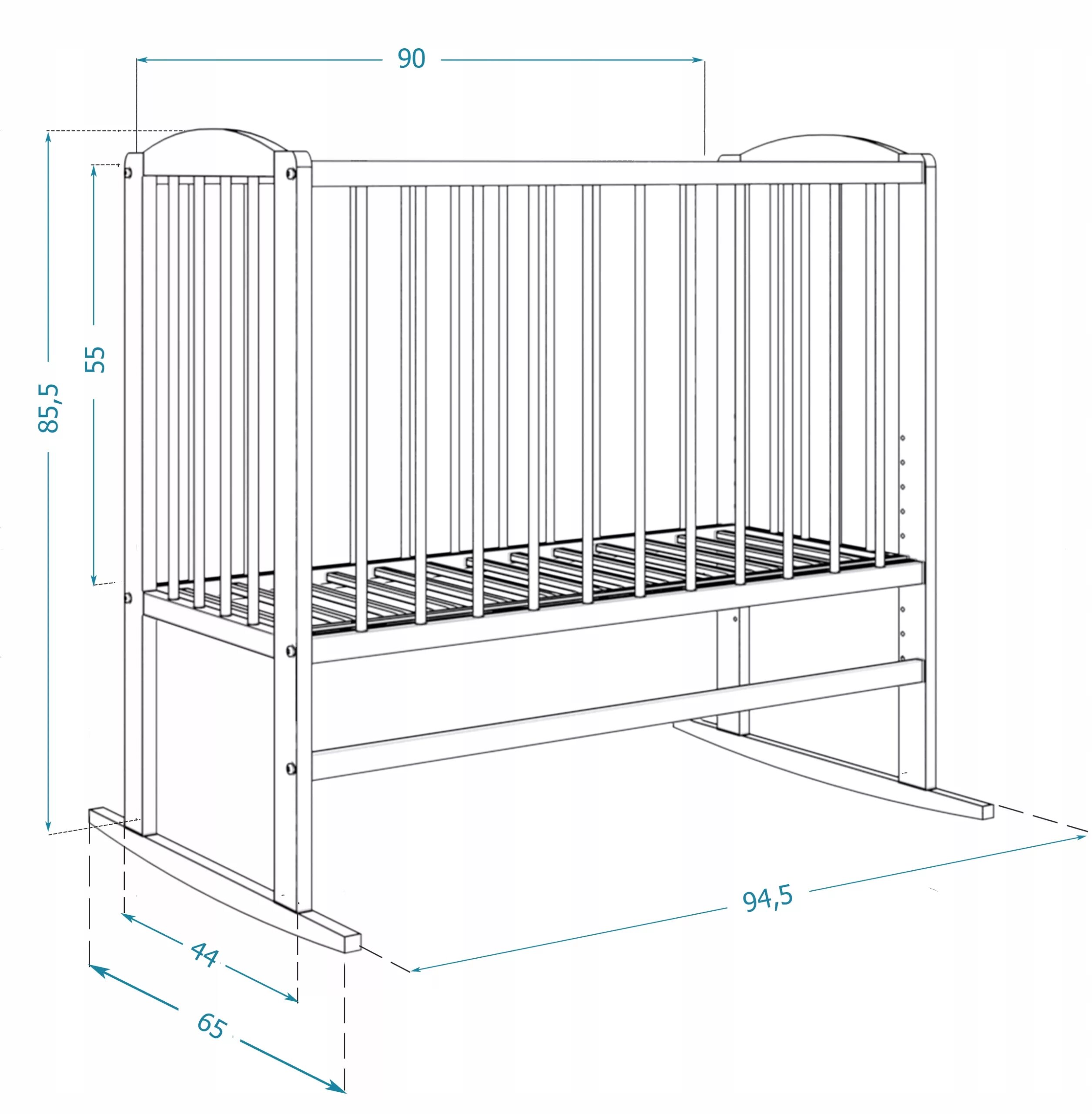 Ширина люльки. Габариты детской кроватки 120 60. Габариты детской люльки. Детская кроватка размер ДВГ. Кроватка детская 3в1 схема.