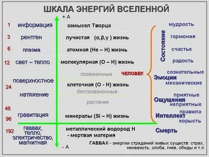 От чего зависит уровень энергии