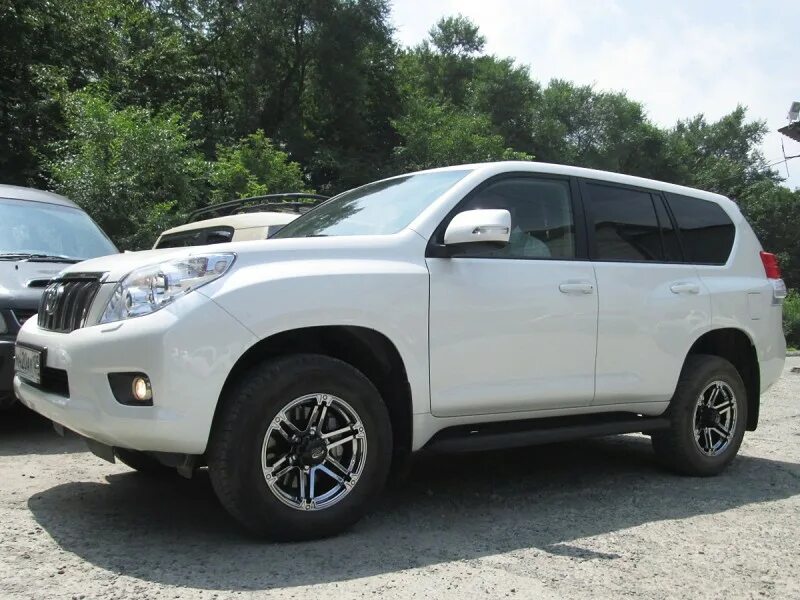 Переобувка и переход на R20 - Toyota Land Cruiser Prado 150-series, 3 л, 2010 го