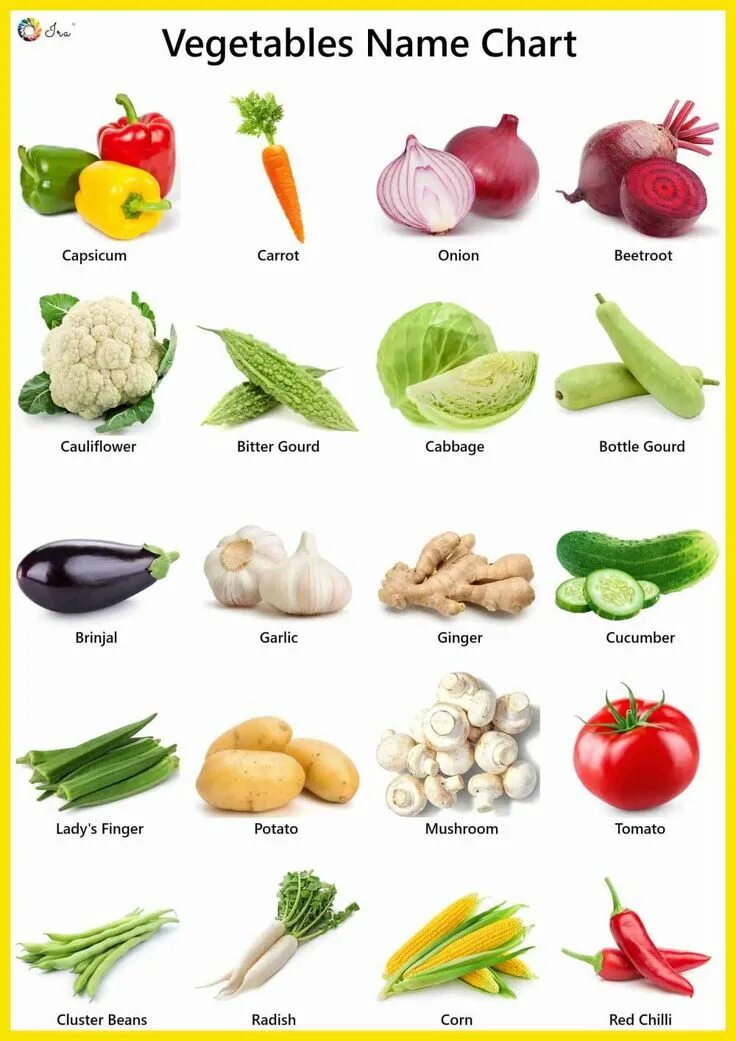 Learning vegetables