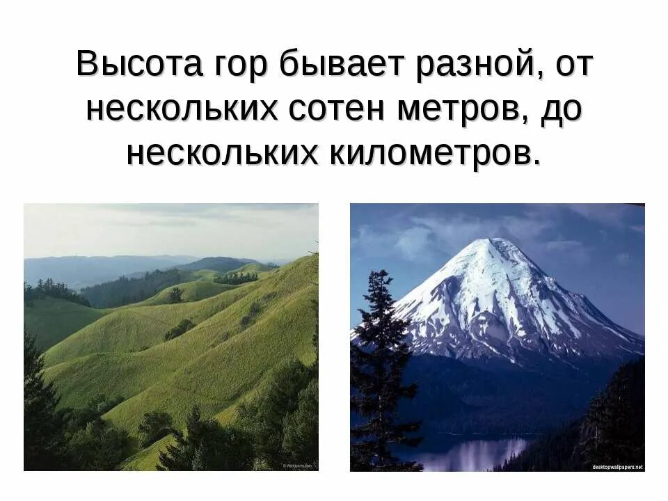 Какая бывает высота