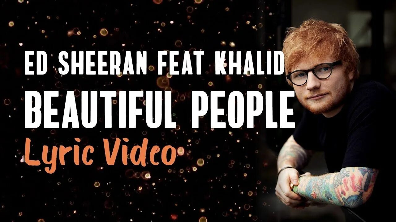Beautiful people текст
