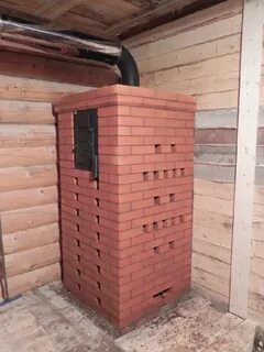 Железные печи обложенные кирпичом
