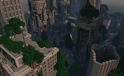Майнкрафт город зомби 2
