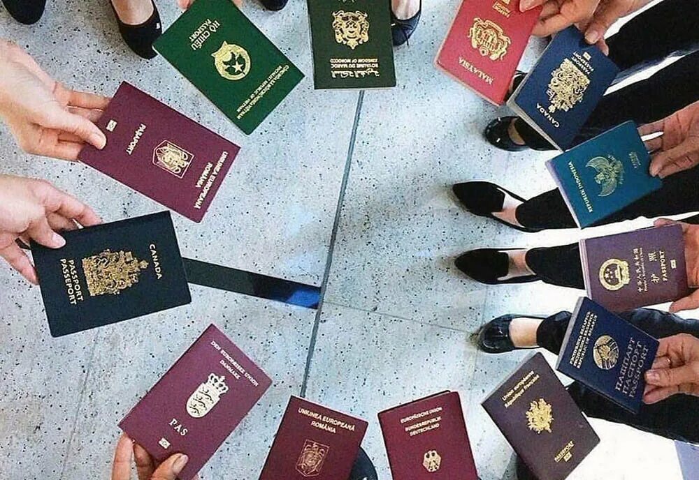 Виды паспортов разных стран. Иностранное гражданство. Гражданство без знания языка