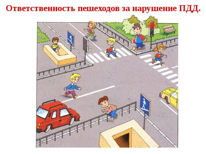 Ответственность пешеходов за нарушение пдд. Ответственность пешеходов. дорожные ситуации для детей разбор дорожных ситуаций. обязанности пешеходов картинки.