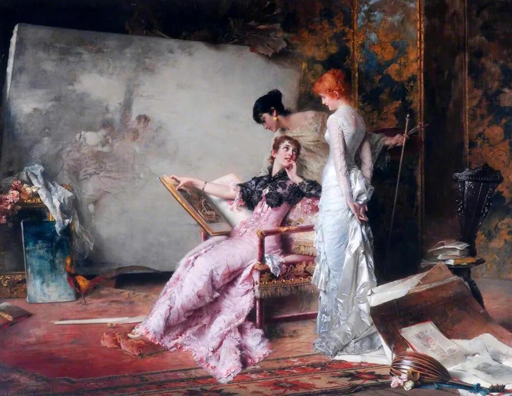 Немецкий художник Conrad Kiesel (1846-1921). Художник Conrad Kiesel. Конрад Кисел (Conrad Kiesel,1846-1921). Конрад кисель картины
