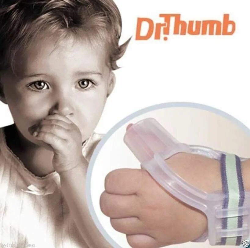 Насадка на палец Dr thumb. Отучить от сосания пальца. Накладка на палец от сосания для детей. Средства от сосания пальца ребенка. Отсасывать палец