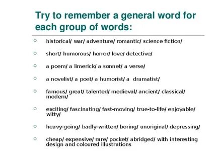 Word generals
