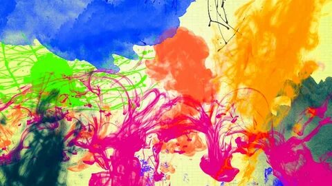 Colorful paint