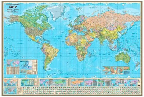 Приблизительная карта