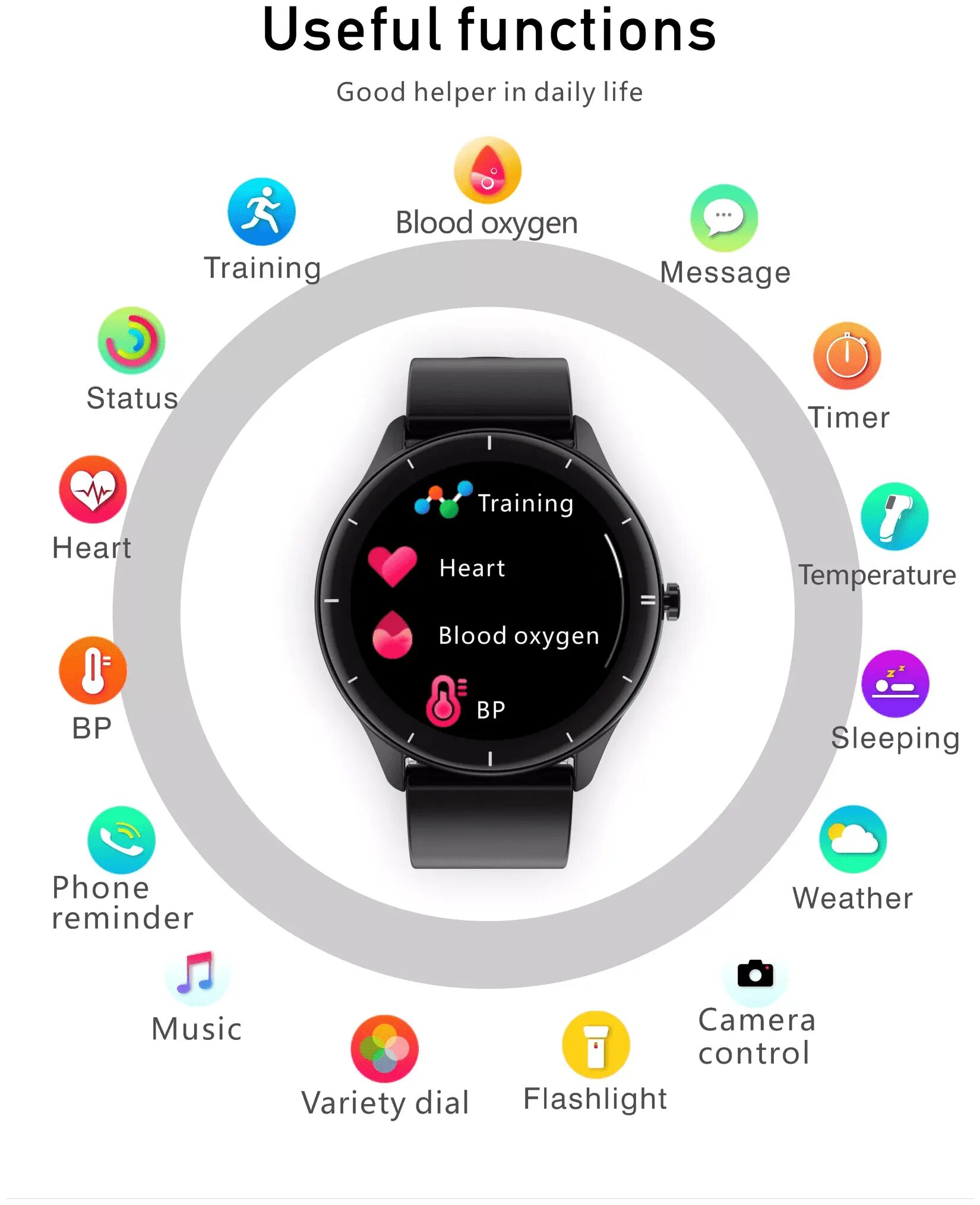 Смарт часы 21. Heart rate BT Dial SMARTWATCH Health Mate data sync.