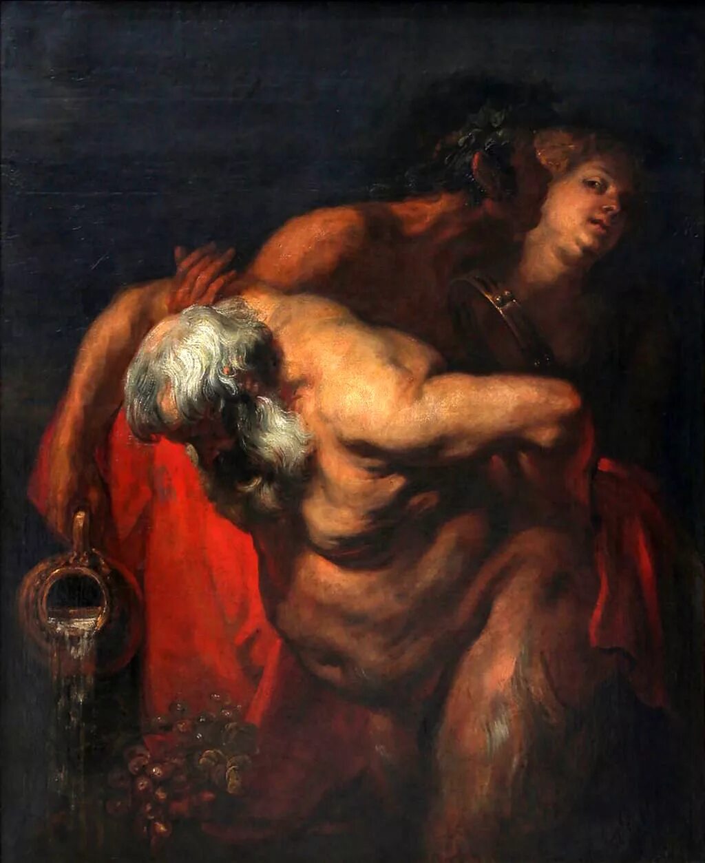 Силен миф. Антонис ван дейк «пьяный силен», 1620,. даная рубенса. пьяный силен ван дейк. ван дейк икар.