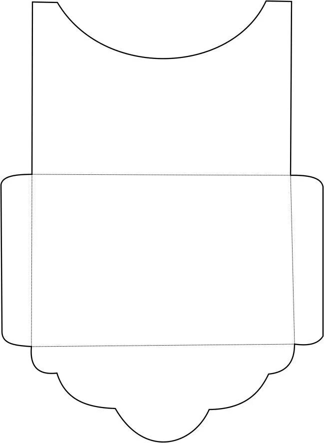 Moldes embranco de envelopes para confeção de convites para festas. Molde envelo