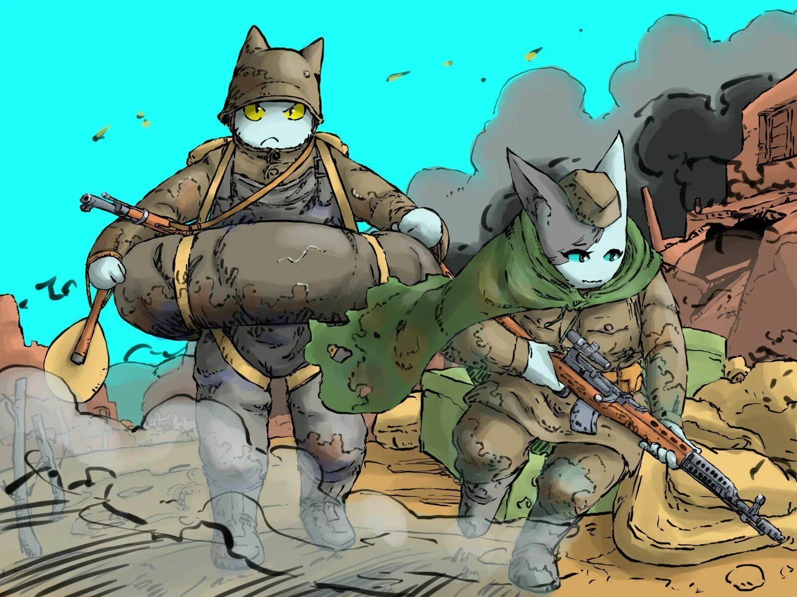 Army cat