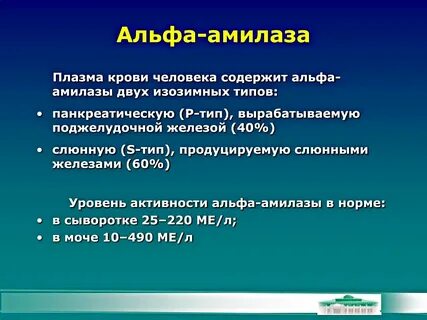 Амилаза общая это