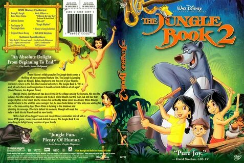 COVERS.BOX.SK ::: The Jungle Book 2 2003 - high quality DVD / Blueray.