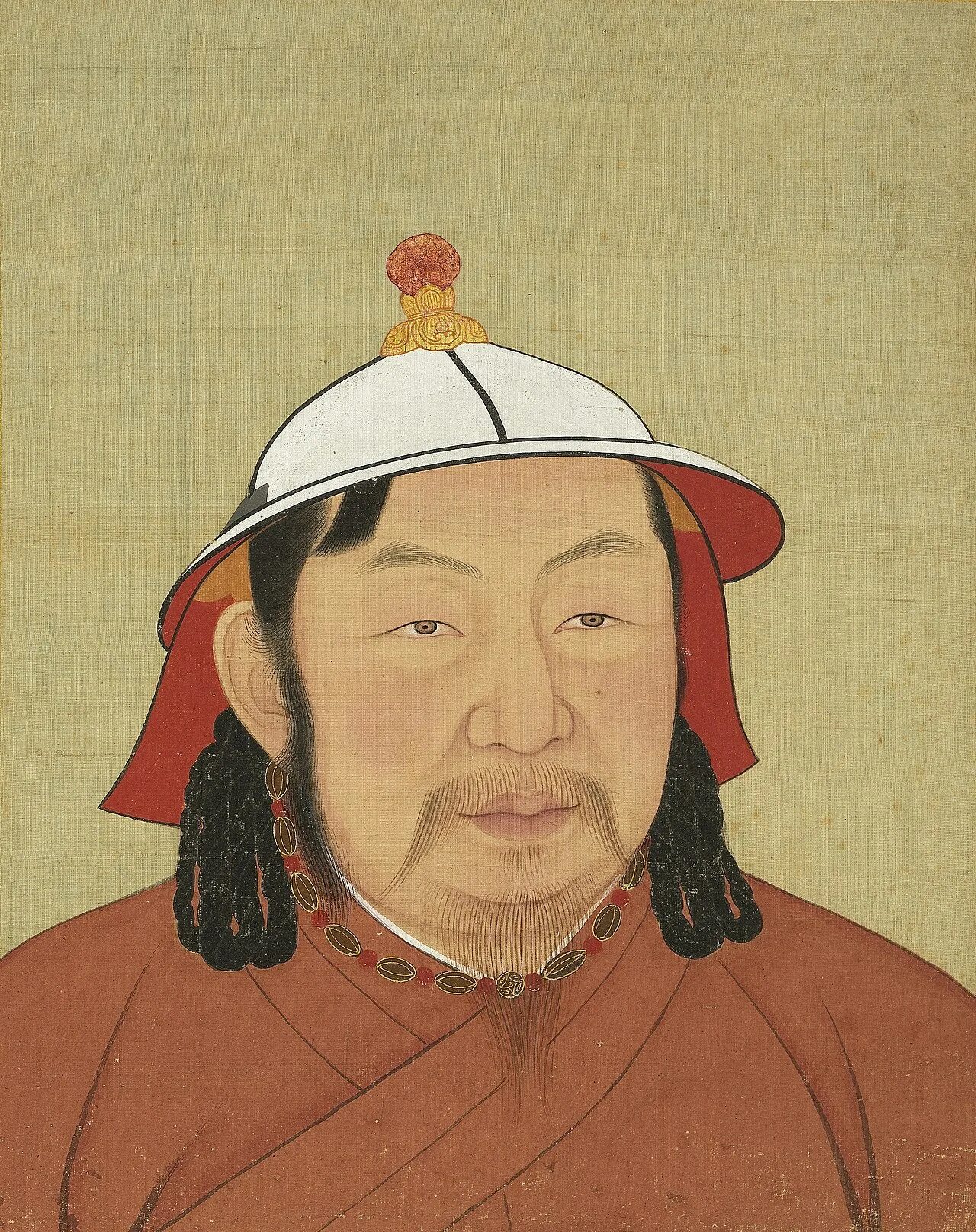Хубилай Хан портрет. Тэмур китайский Император. Тогон-Тэмур портрет.