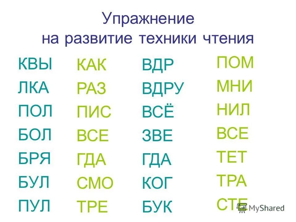 Чтение для дошкольников презентация. Задания для улучшения техники чтения. Упражнения для развития навыков чтения 1 класс. Задания для улучшения техники чтения для дошкольников. Упражнение на формирование техники чтения 1 класс.