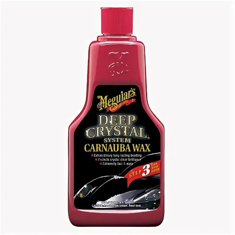 Прозрачный воск для защиты поверхности Deep Crystal Carnauba Wax 473 мл. Meguiar's Deep Crystal. Воск для авто Meguiar s. Quick Wax Meguiar's Deep Gloss with Carnauba Wax Protection.