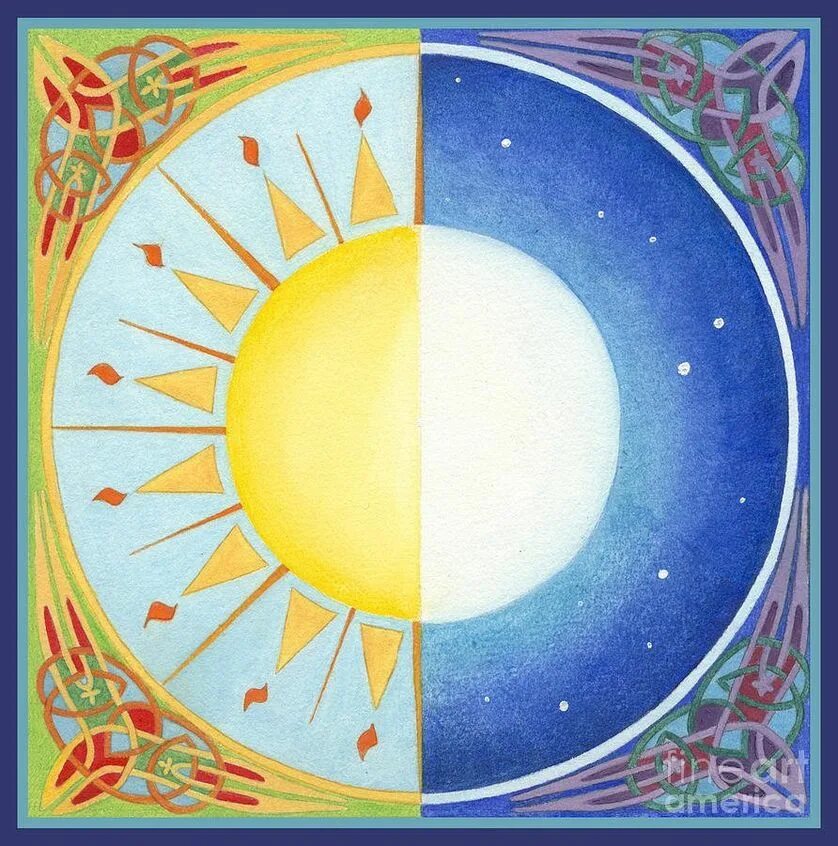 В марте день с ночью. День весеннего равноденствия солнце и Луна. Летнее солнцестояние Весеннее равноденствие. Солнечное равноденствие и солнцестояние. Весенние равноденствие солнцестояние.