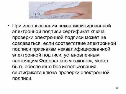 Неквалифицированная электронная подпись