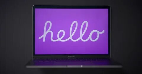 Экран hello