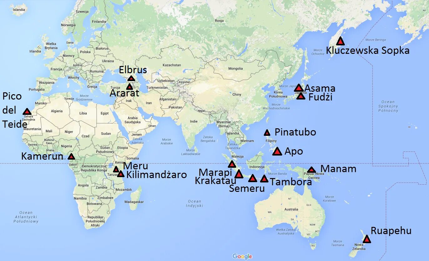 Вулкан руапеху где находится. Вулкан Пинатубо на карте. Вулкан Руапеху на карте. Вулкан Руапеху на карте полушарий.