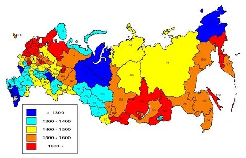 Карта йода