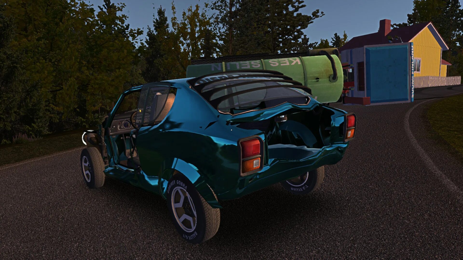 My car отзывы. Satsuma машина my Summer car. Май Самер кар версия 13.12 17. Зеленый Фиат май саммер кар. ВАЗ 2110 май саммер кар.