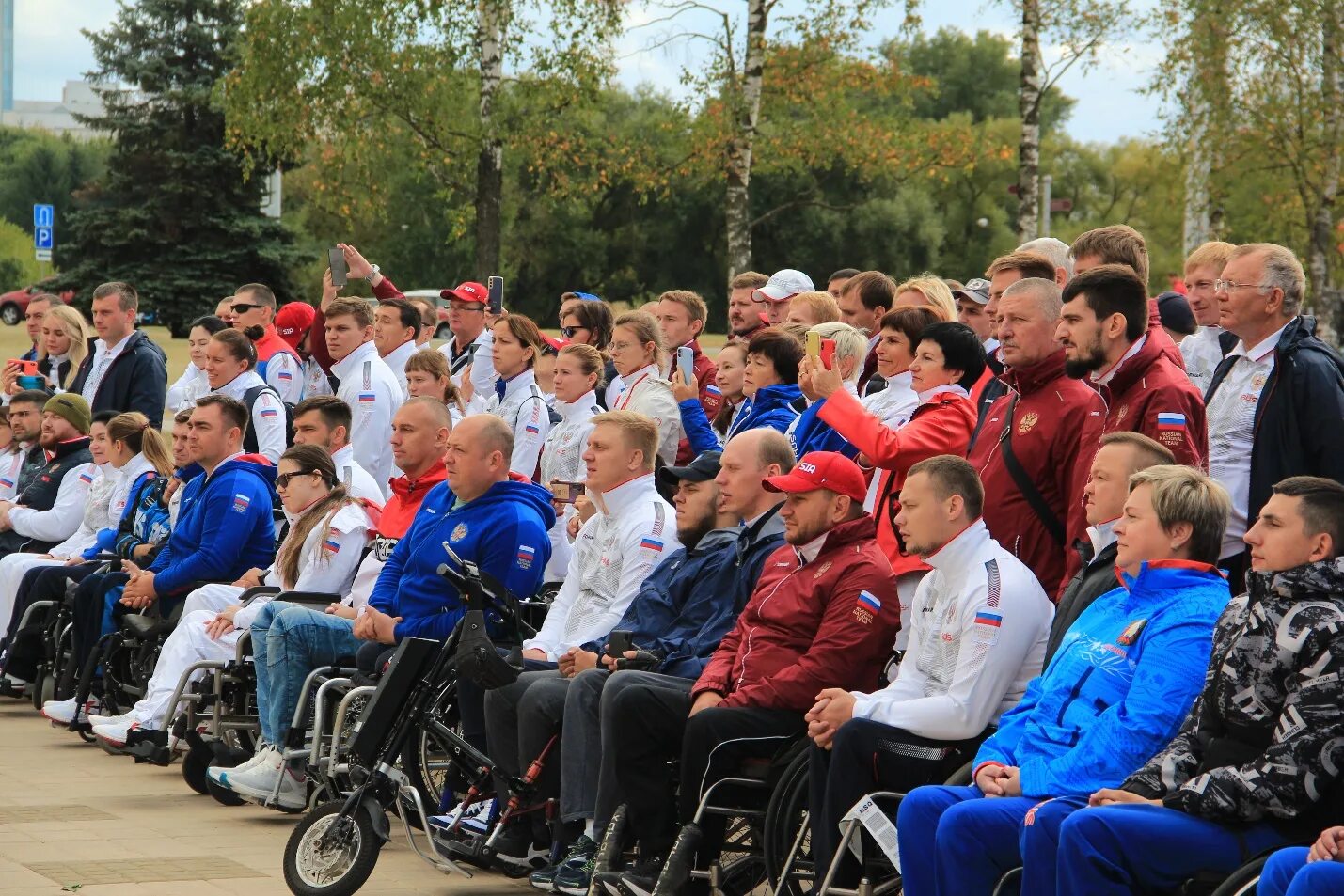 Репортаж о спортивном событии. Паралимпийцы России. Массовый спорт среди инвалидов. Велоспорт среди инвалидов. Репортаж спортивного мероприятия.