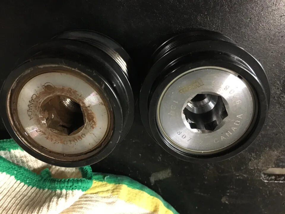 муфта генератора рав 4. 9666997980 муфта обгонная. муфта генератора рав 4. обгонная муфта рав4 дизель. 27415-26010.